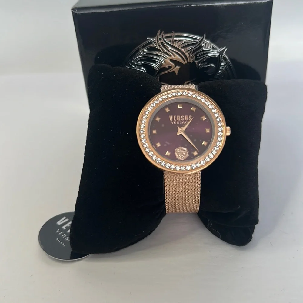 Carnaby Street Crystal 38MM Stainless Steel & Crystal Mesh Bracelet Watch